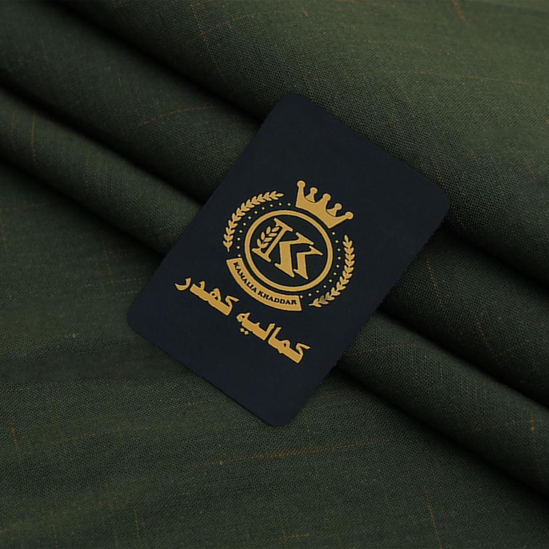 Men’s Unstitched Cotton Plain Suit