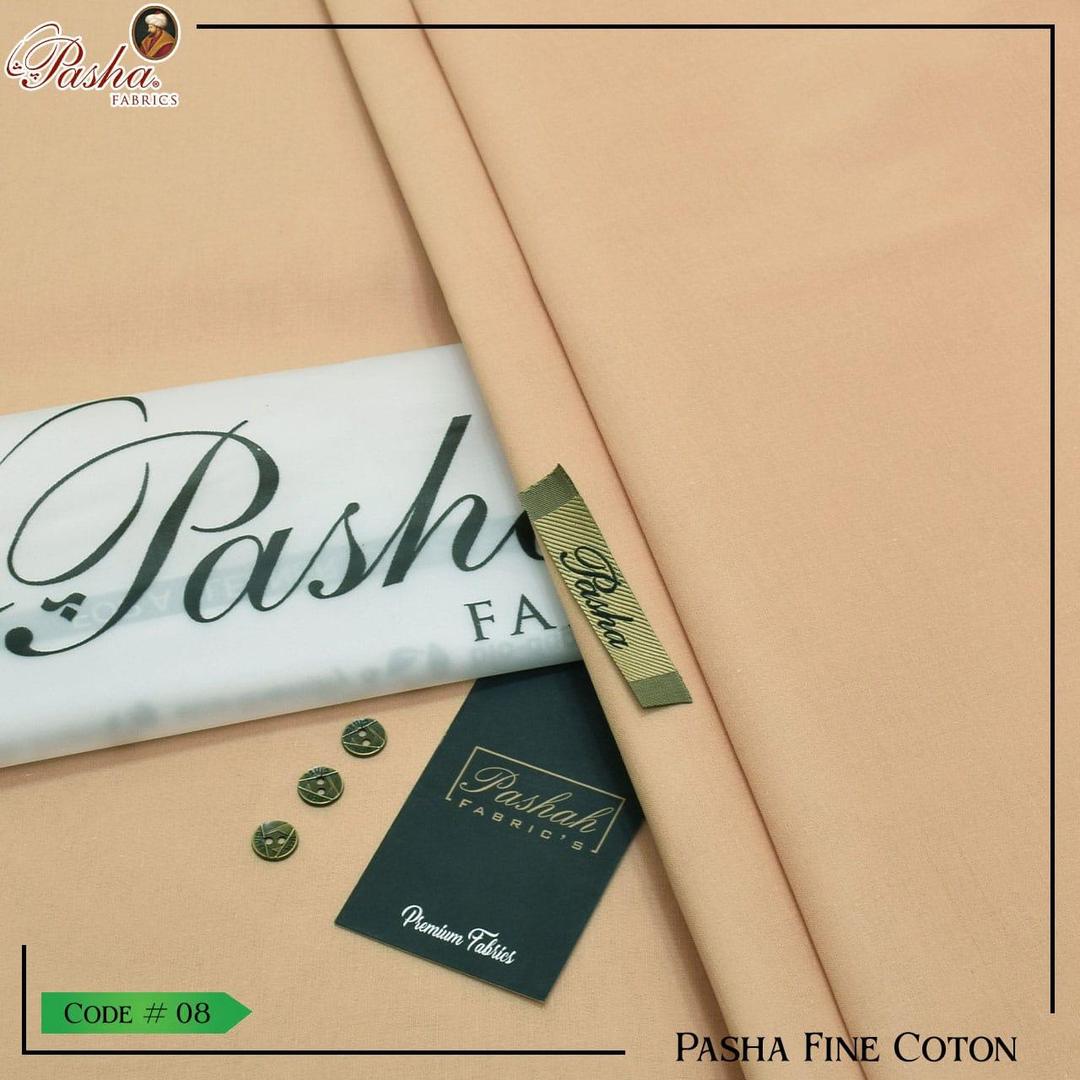 Men's Unstitched Cotton Suit - 1 Pcs Summer Collection in Plain Beige