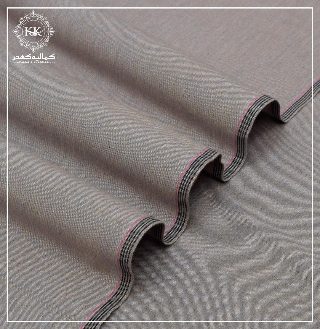 Stylish Beige Khaddar Suit - Men’s Unstitched with 3.5 Pcs Cutting Units