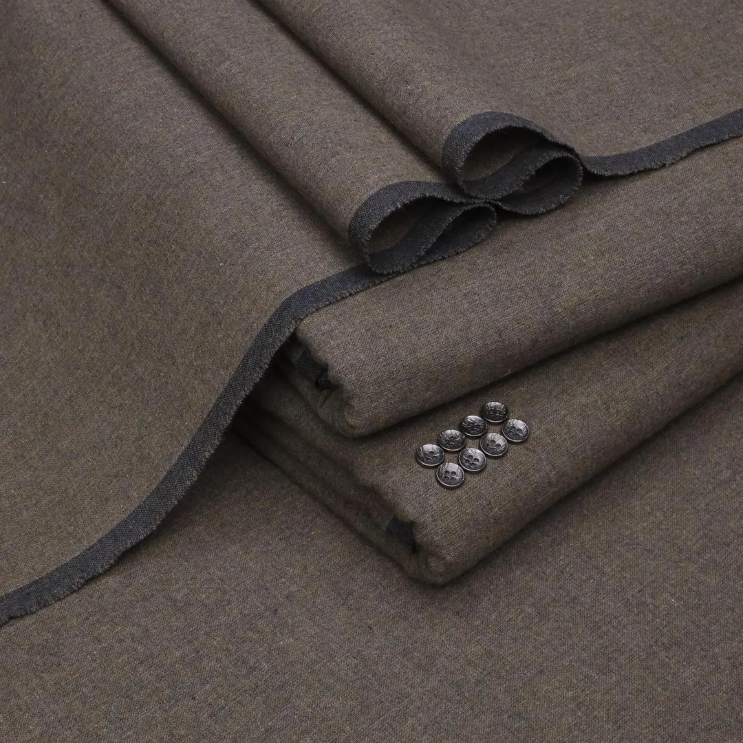 Men’s Unstitched Khaddar Plain Suit