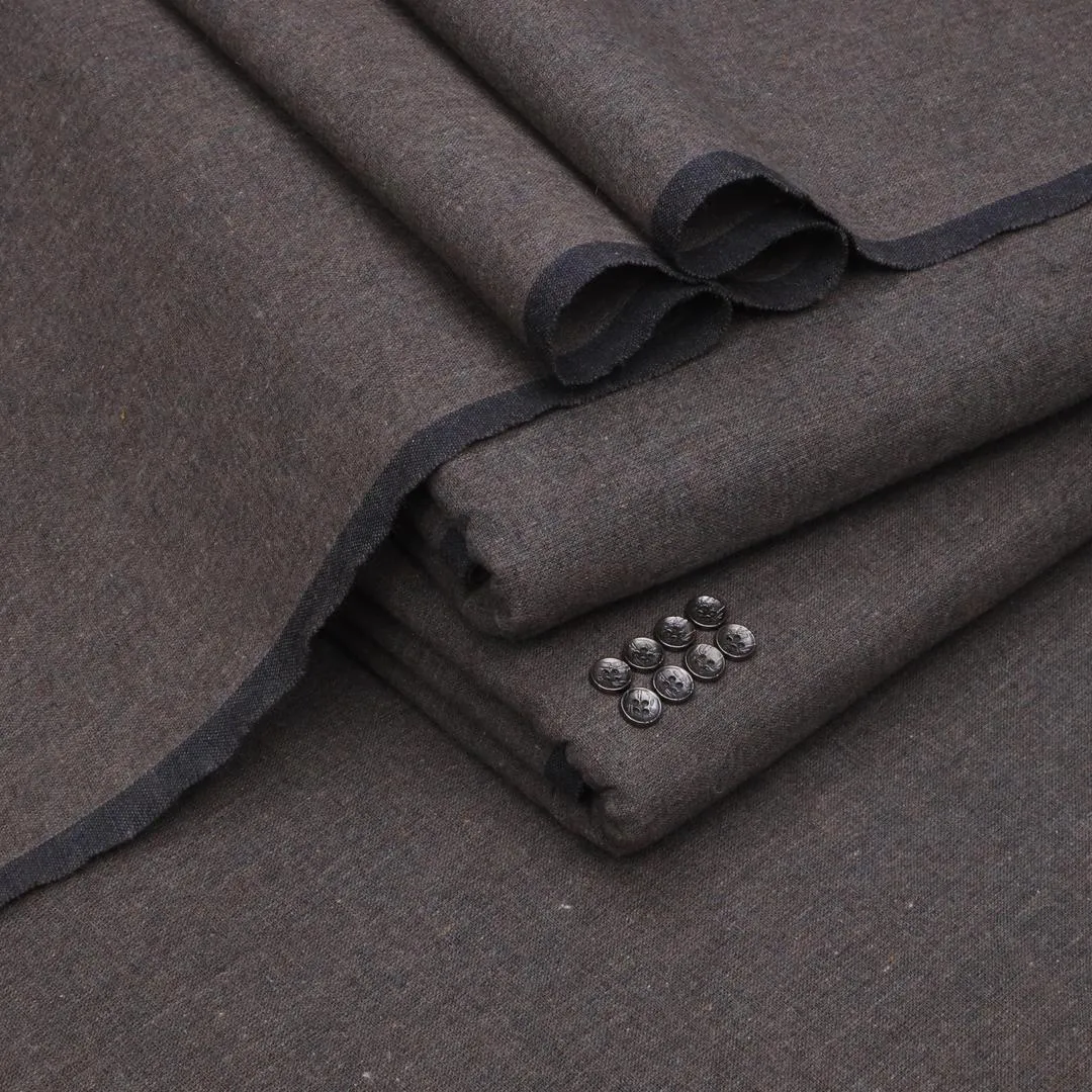 Men’s Unstitched Khaddar Plain Suit