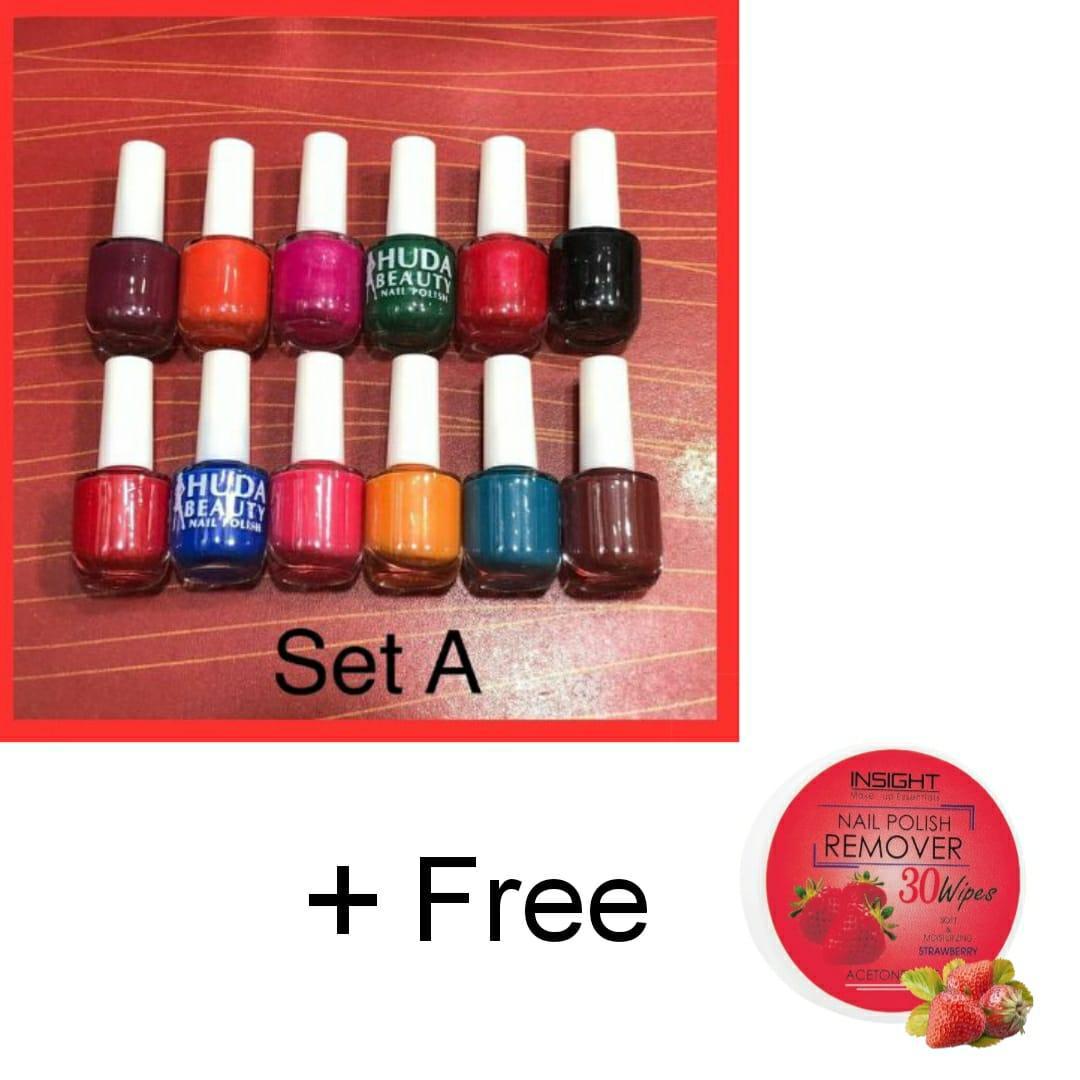6 Pcs Multicolor Nail Polish Set - Endless Creativity & Professional Manicure