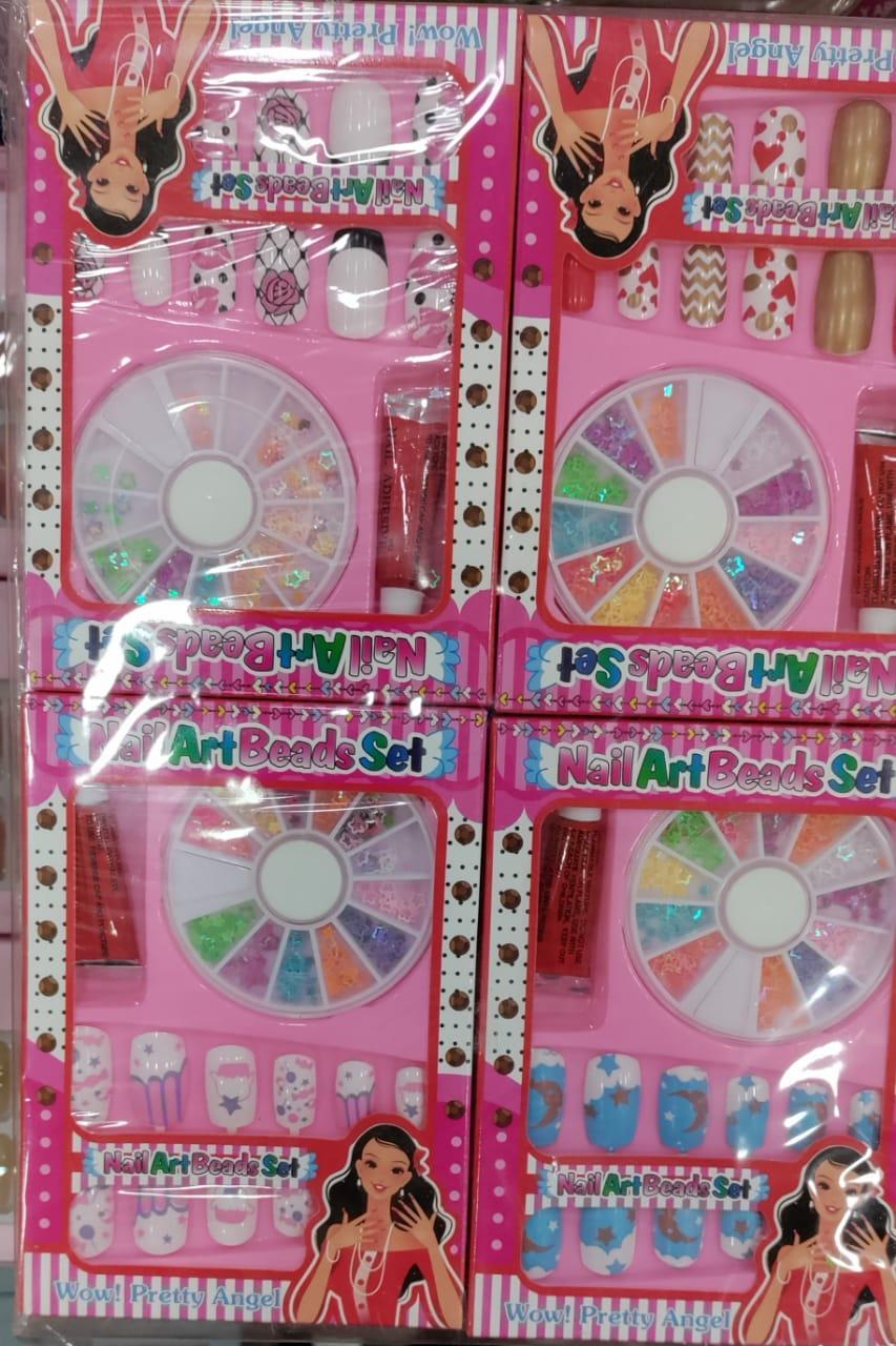 12 Pcs Kid's Printed Nail Art Set for Endless Creativity