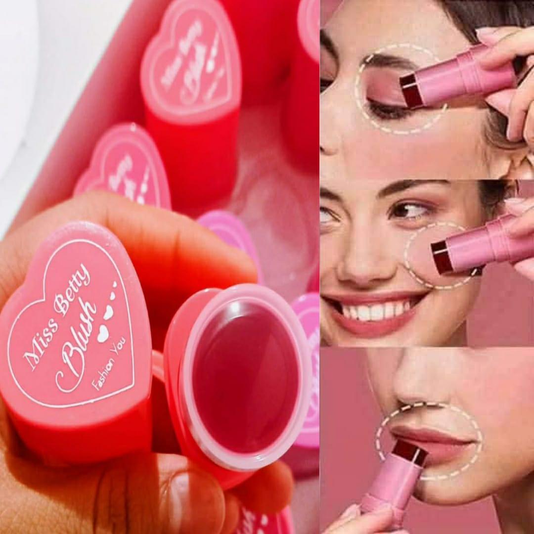 Glowy Multicolor Gel Blush - 1 Pcs for Radiant Cheeks