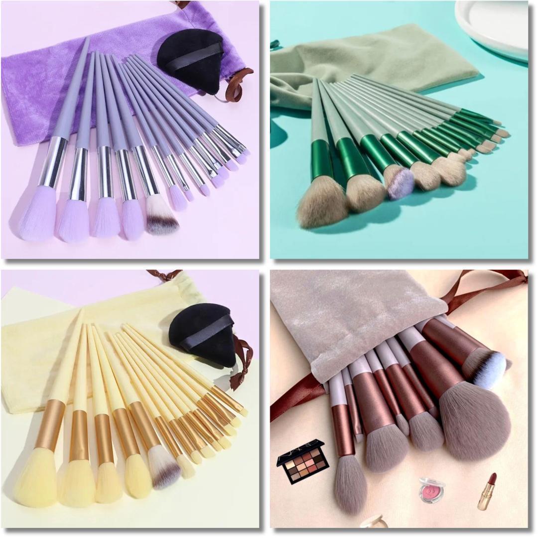 13 Pcs Makeup Brushes Set - Perfect for Makeup Concealer and Eye Makeup