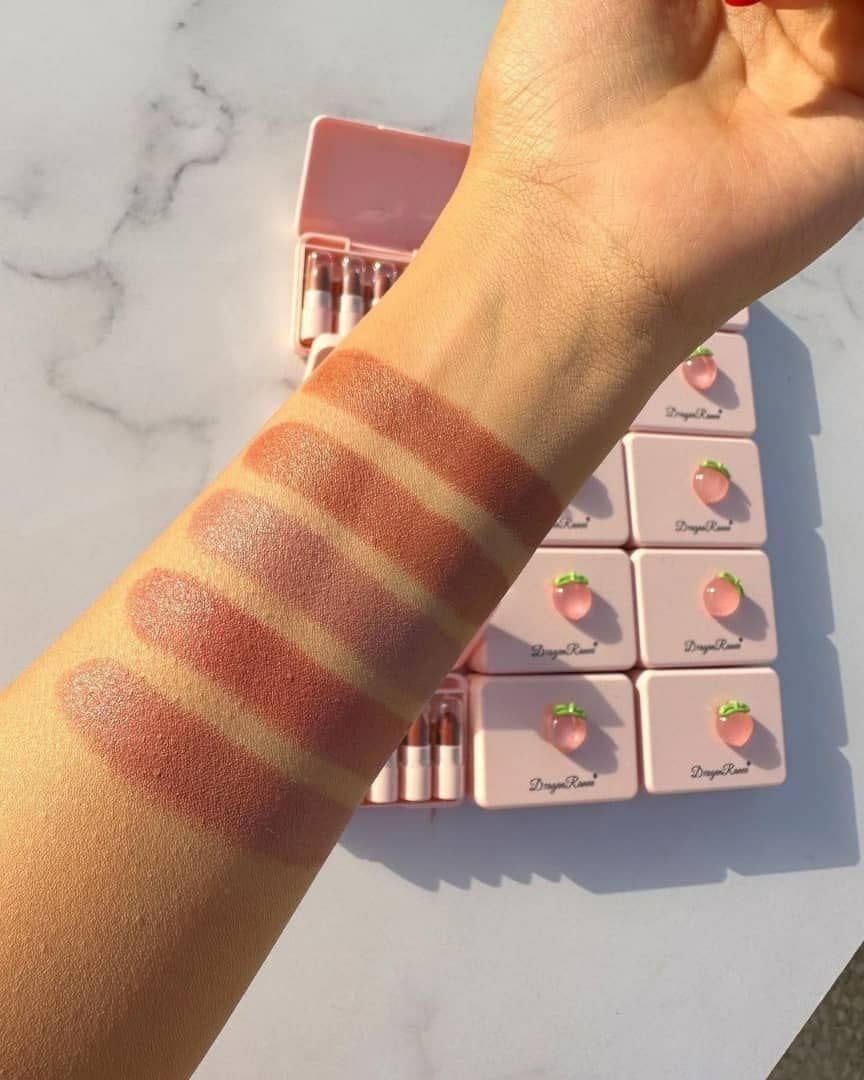 High Pigmented Lipstick Collection - 5 Pcs of Bold Colors