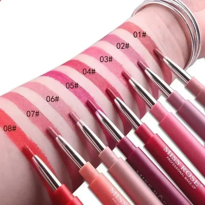 Matte Finish Lip Set - 3 Pcs of Bold and Hydrating Colors