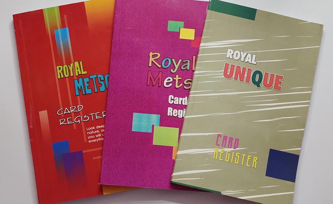 Multipurpose Card Register - Pack Of 3