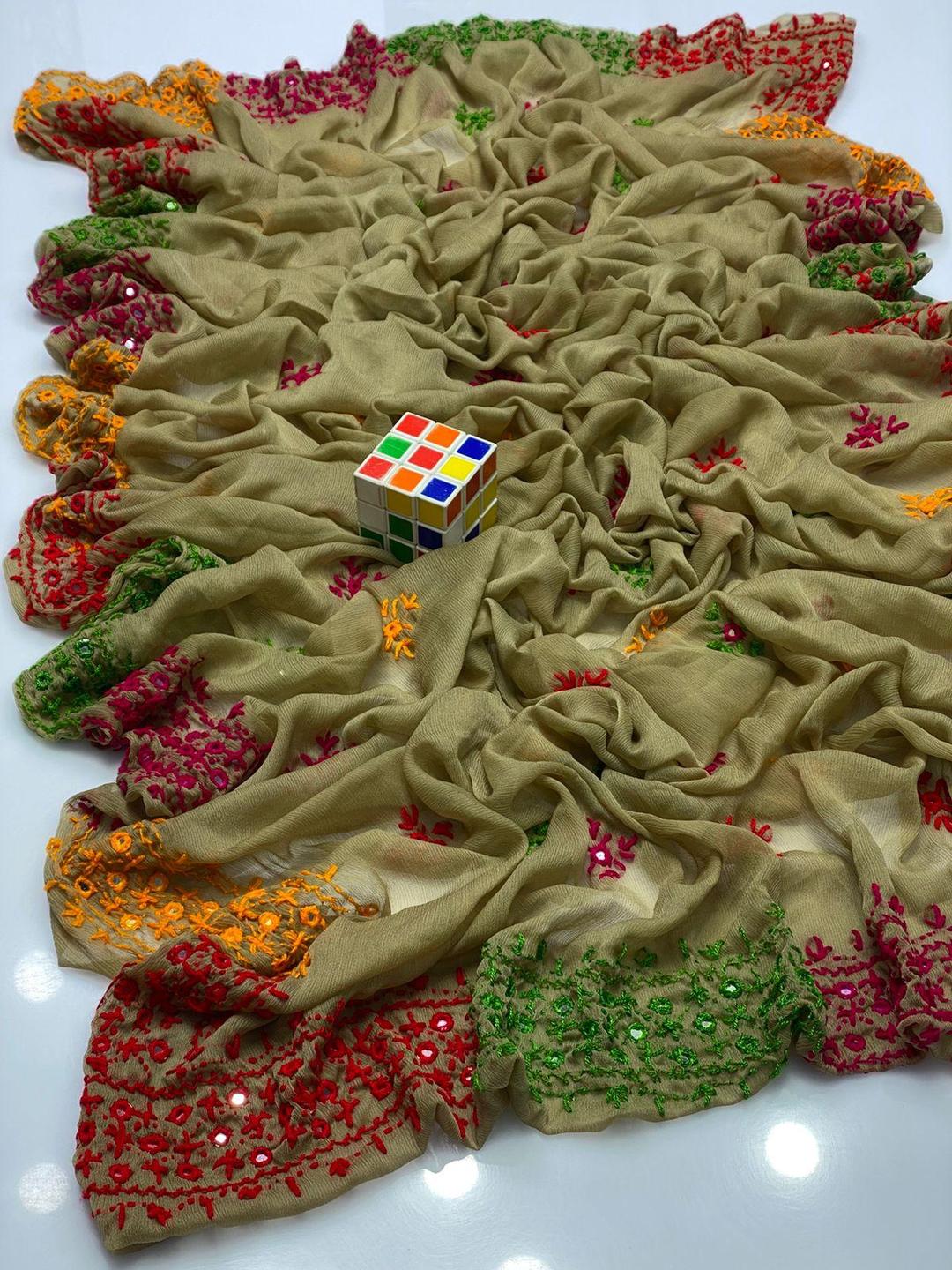 1 Pc Women's Stitched Dupatta