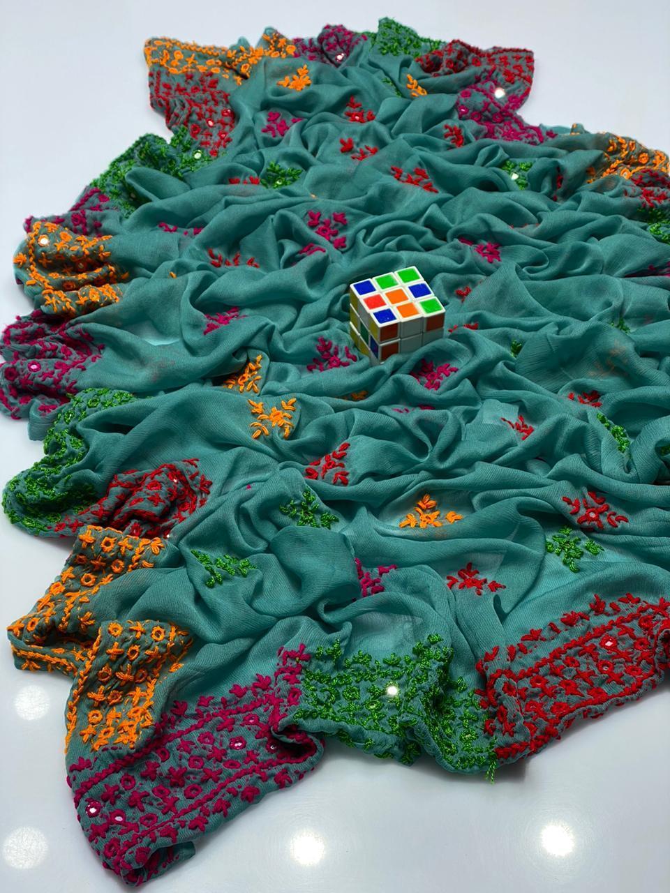 1 Pc Women's Stitched Dupatta