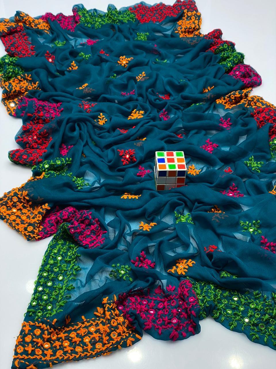 1 Pc Women's Stitched Dupatta