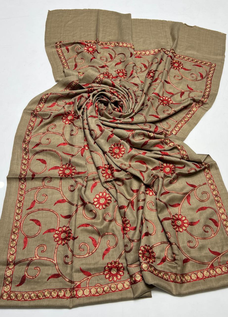 Women's Pashmina Embroidered Shawl