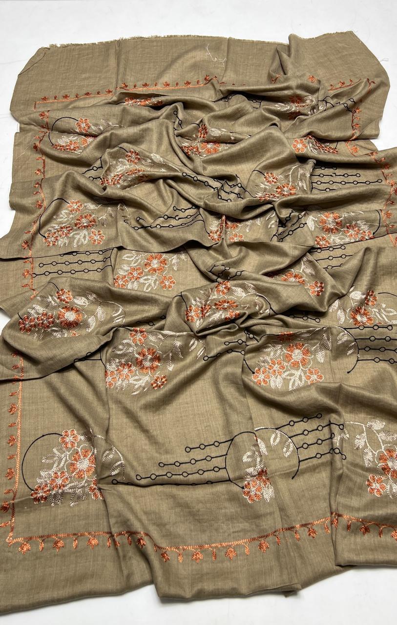Women's Pashmina Embroidered Shawl