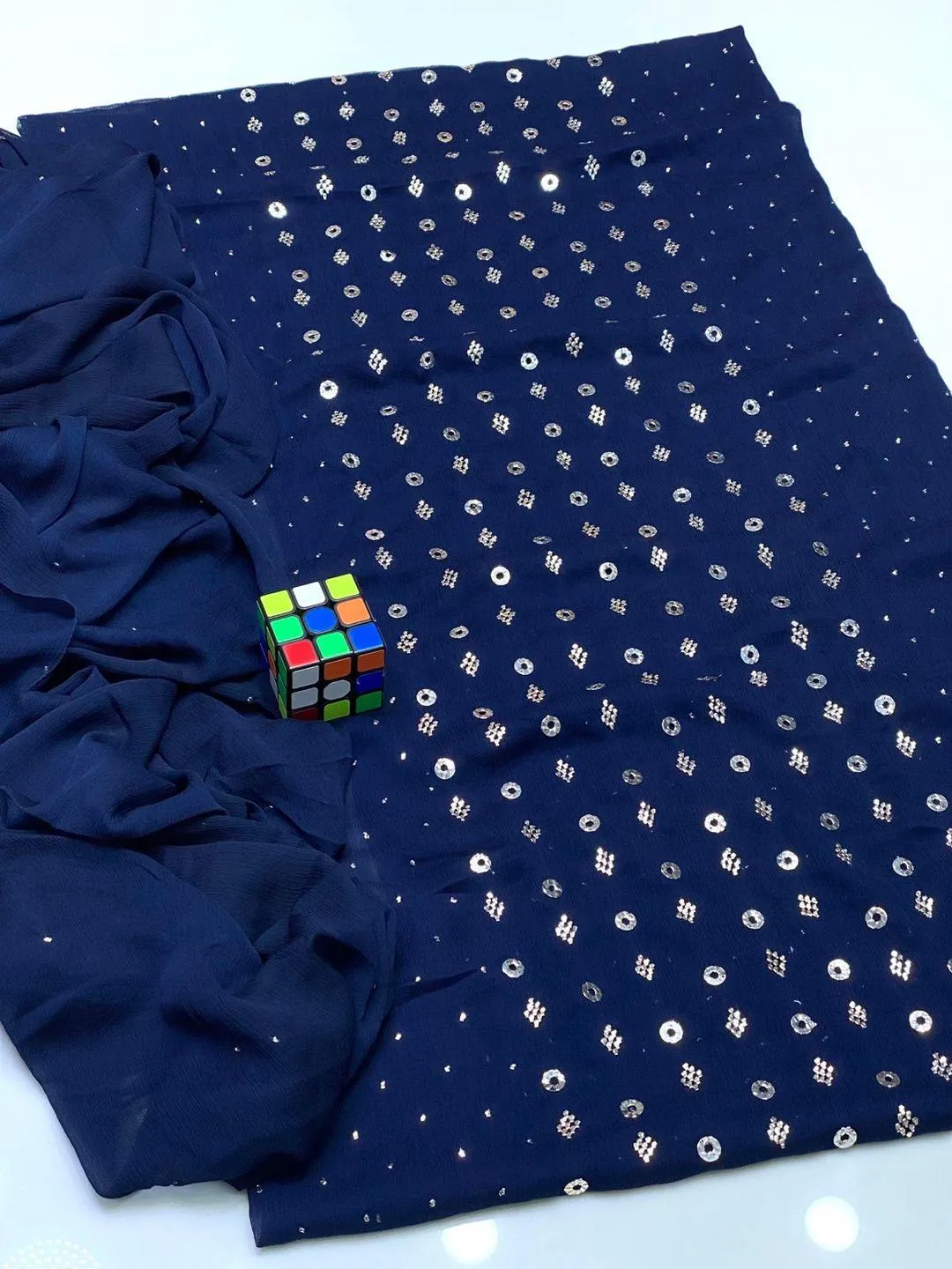 2 Pcs Women's Unstitched Embroidered Suit