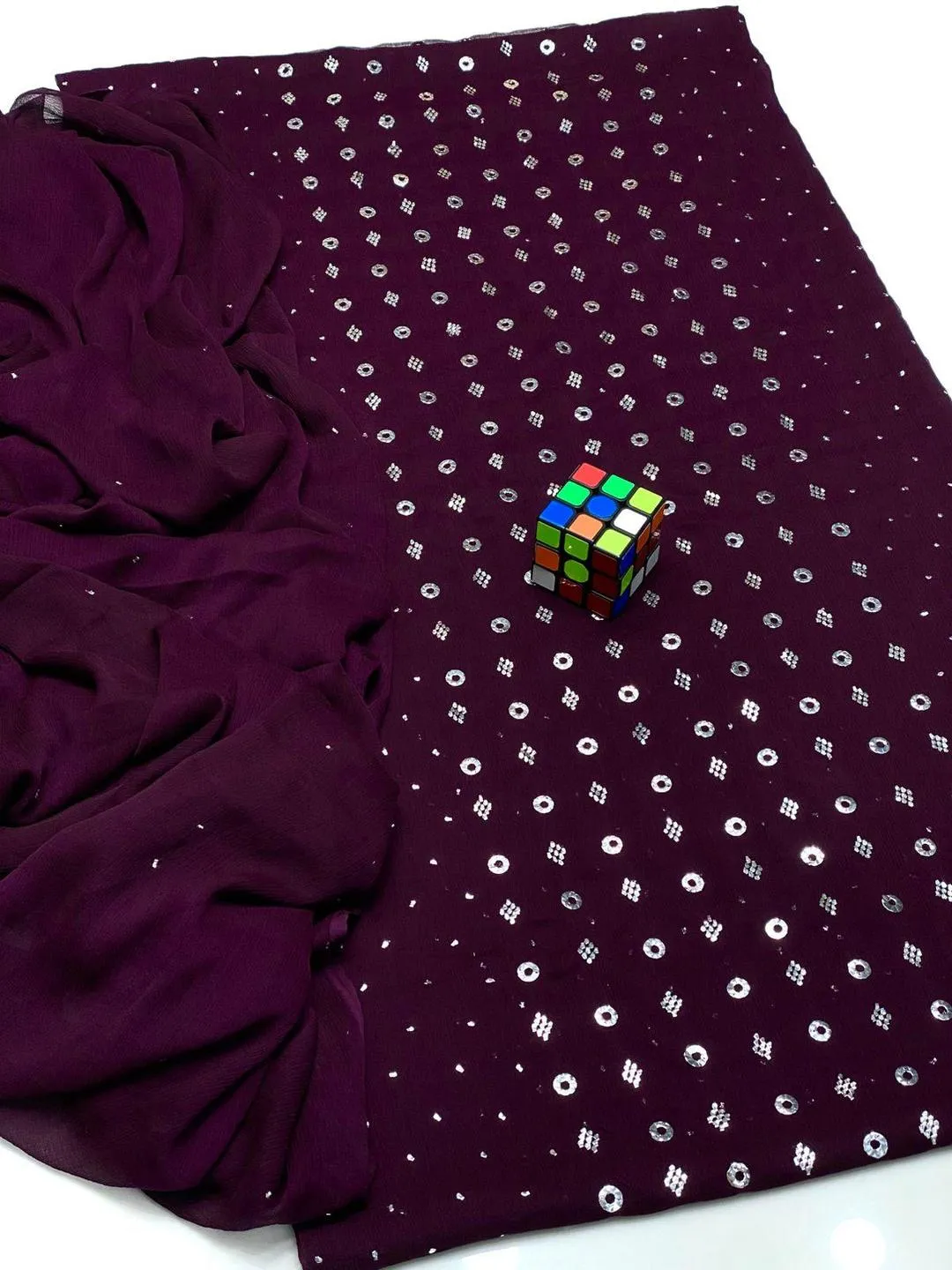 2 Pcs Women's Unstitched Embroidered Suit