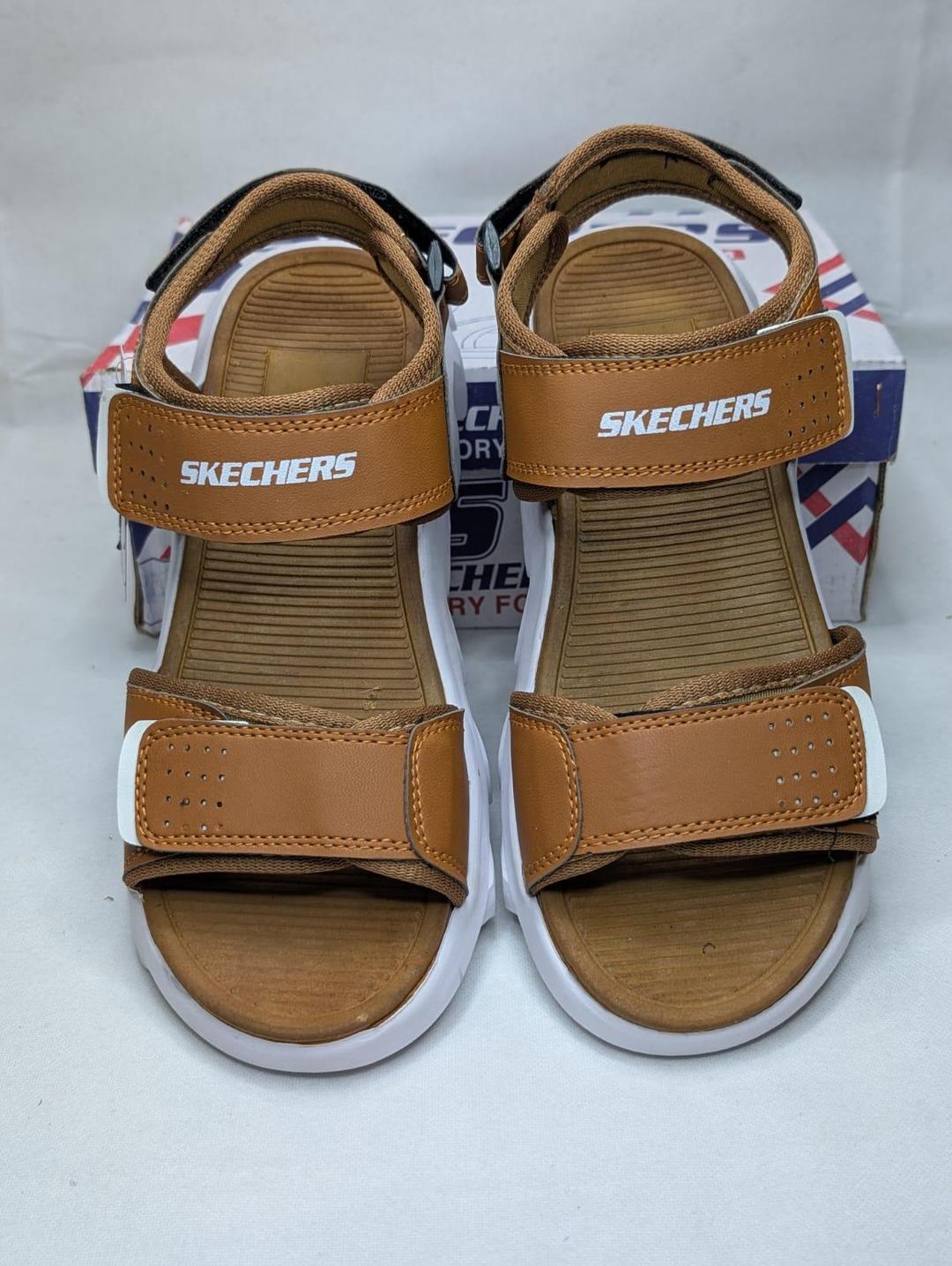 Men's Rexine Semi-Formal Sandals SNG1-Mustard