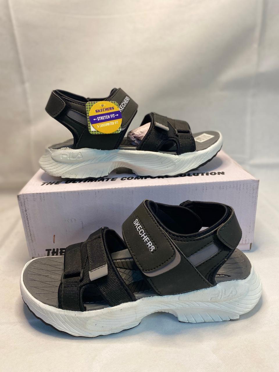 Men's Black EVA Semi-Formal Sandals Lightweight Comfortable