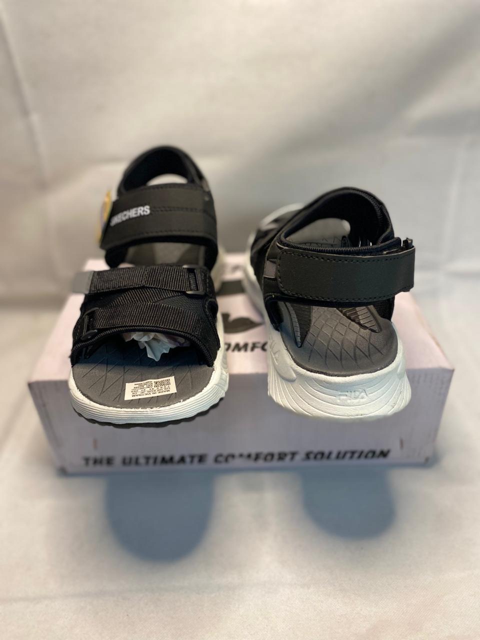 Men's Black EVA Semi-Formal Sandals Lightweight Comfortable