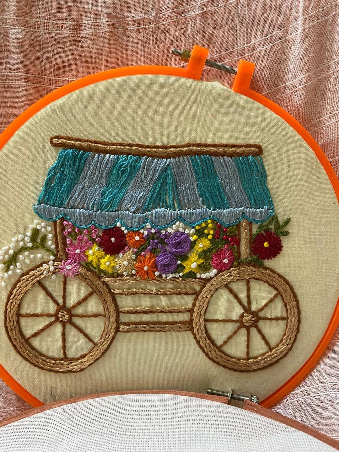 Flower Design Wall Hanging