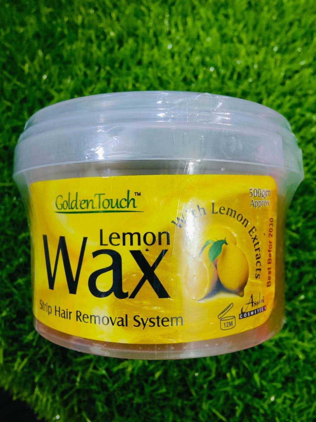 Lemon Wax for Smooth Hair-Free Skin – 500g Body and Face Wax
