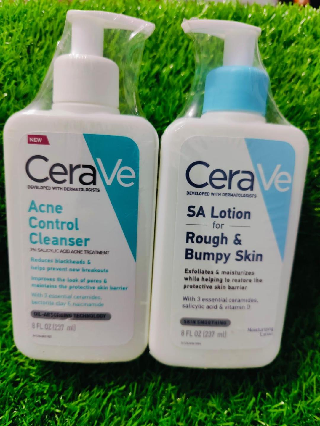 2 in 1 Acne Control Cleanser & SA Lotion - 237ml, 2 Pcs