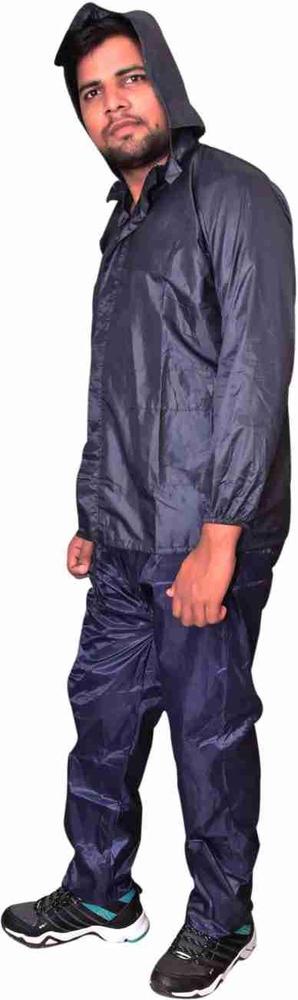 2 Pcs Waterproof Unisex Raincoat & Trouser