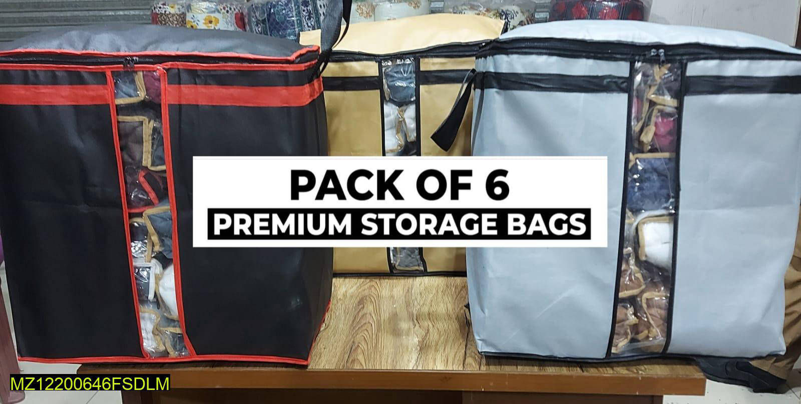 Storage Bag, Set Of 4