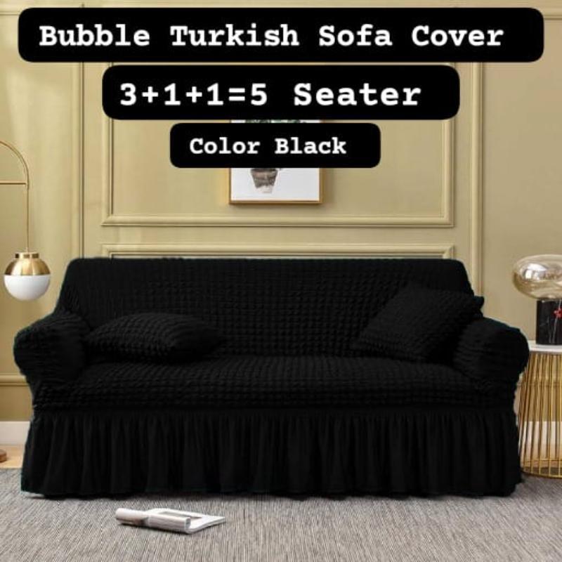 5 Seaters Bubble Turkish Sofa Covers