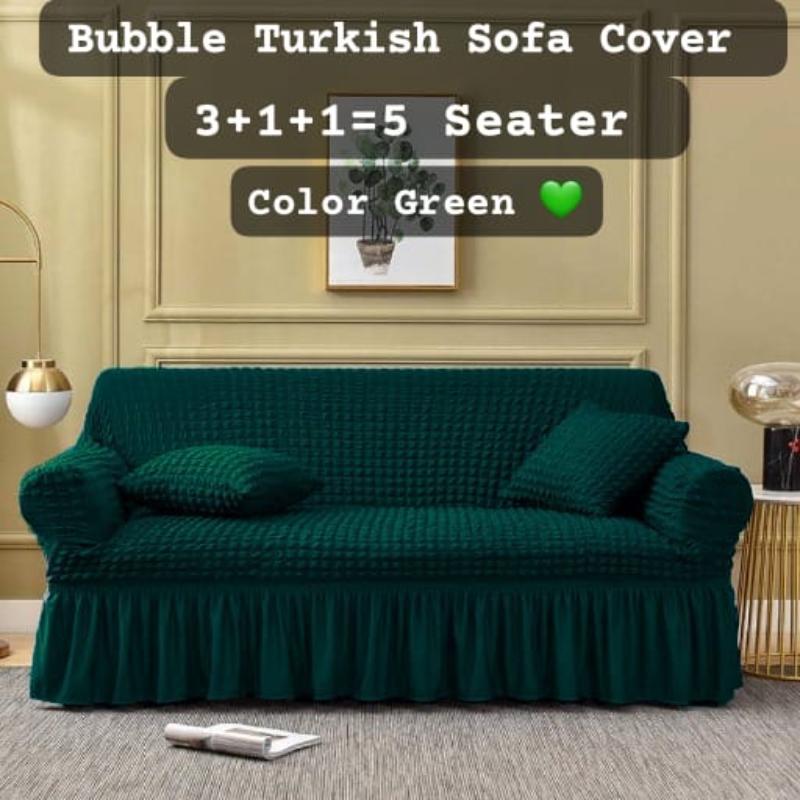 5 Seaters Bubble Turkish Sofa Covers