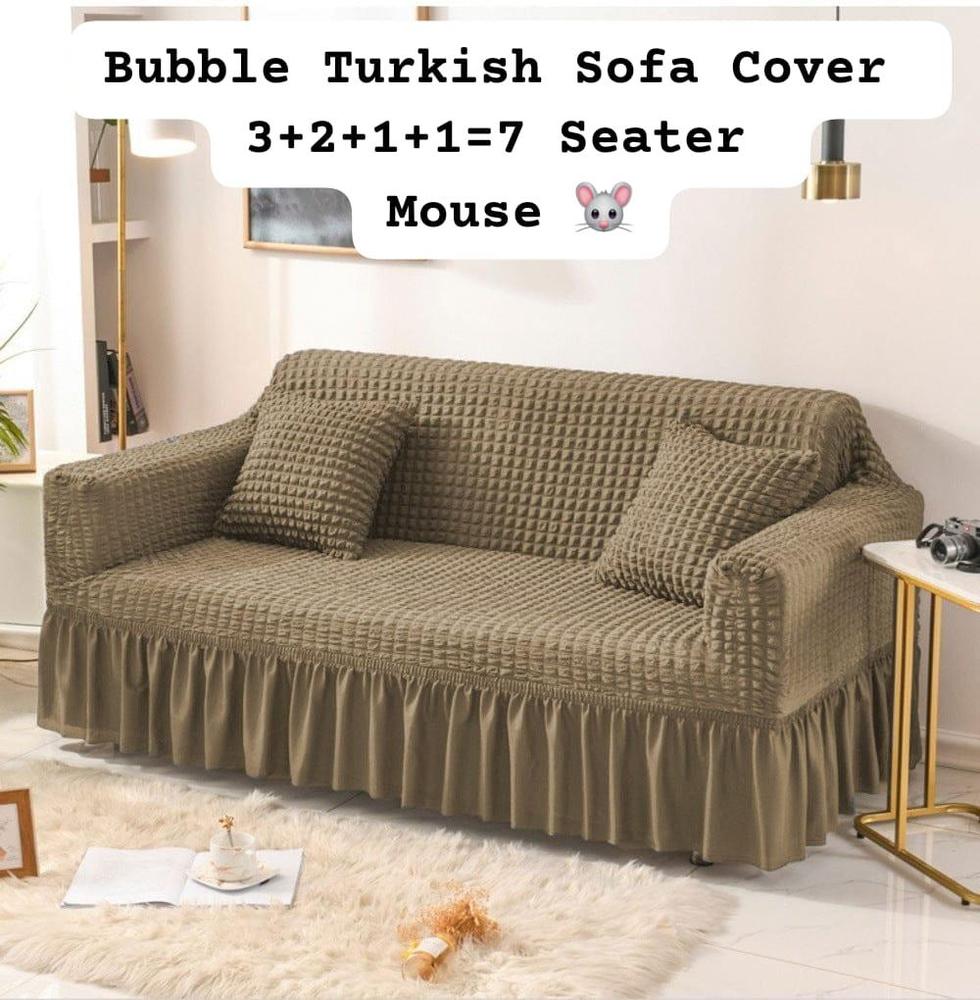 7 Seaters Bubble Turkish Sofa Covers
