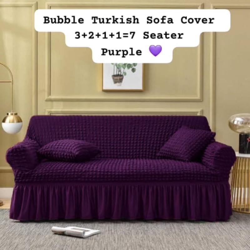 7 Seaters Bubble Turkish Sofa Covers