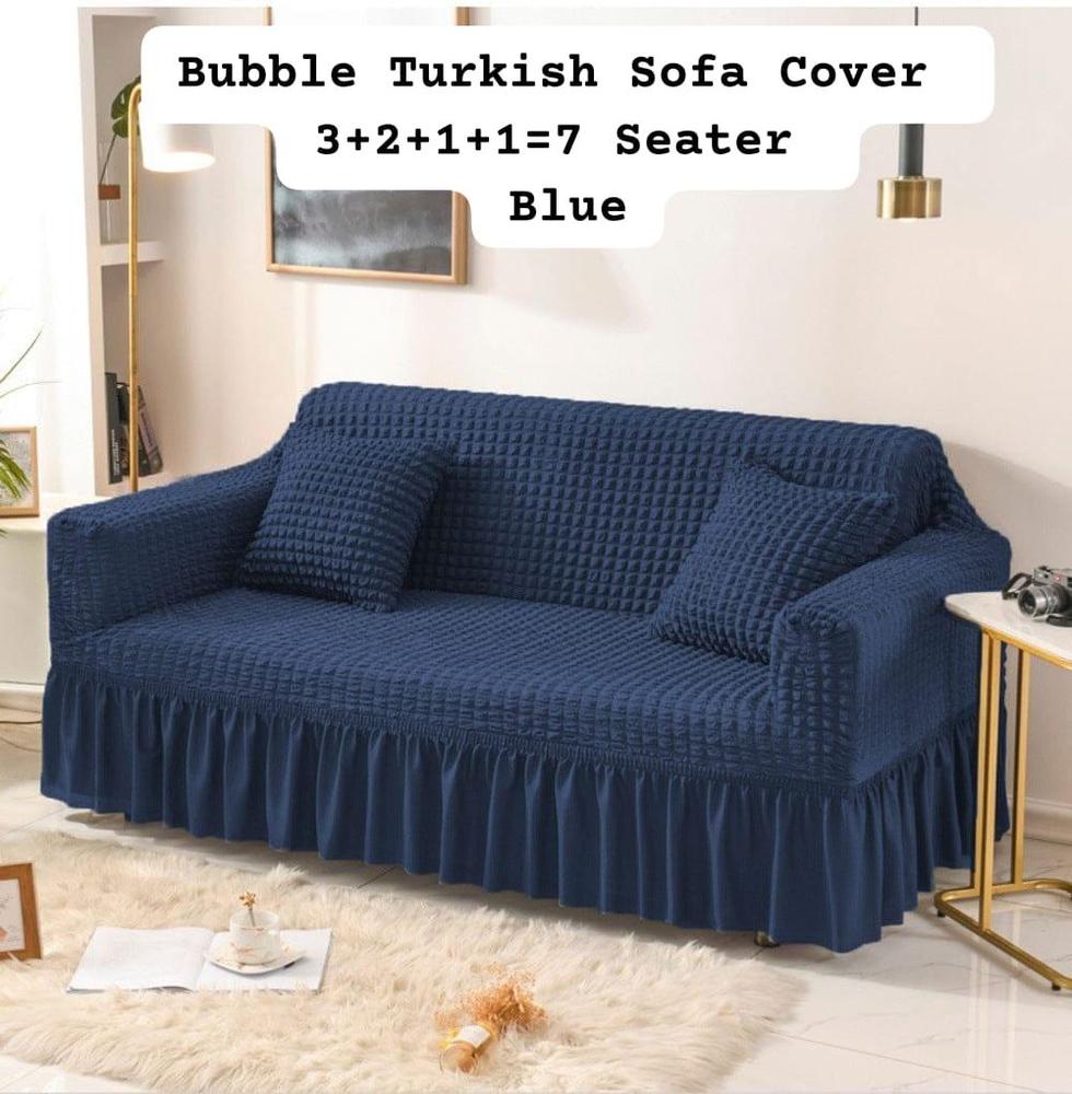 7 Seaters Bubble Turkish Sofa Covers