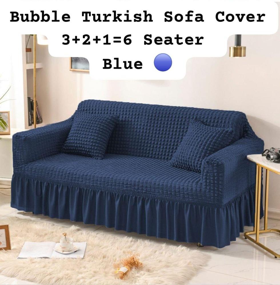6 Seaters Bubble Turkish Sofa Covers