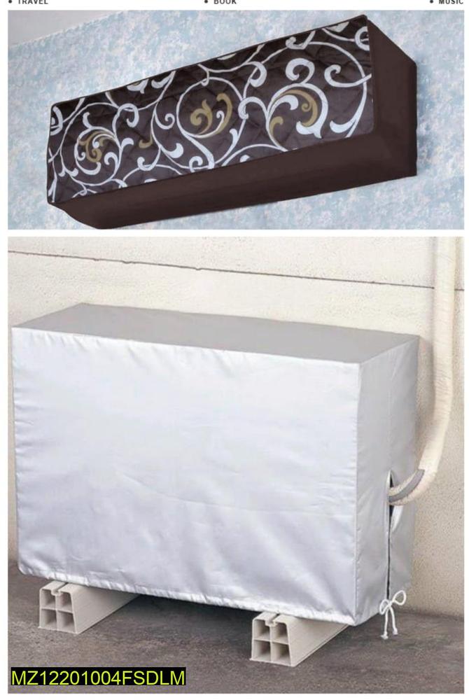 1 Pc Cotton Printed Indoor AC Cover
