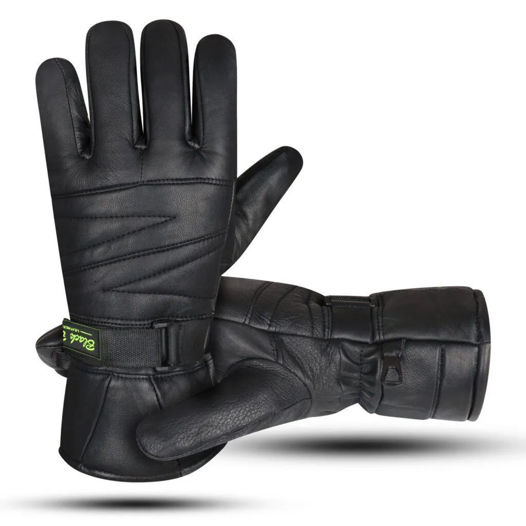 1 Pc Leather Leather Gloves