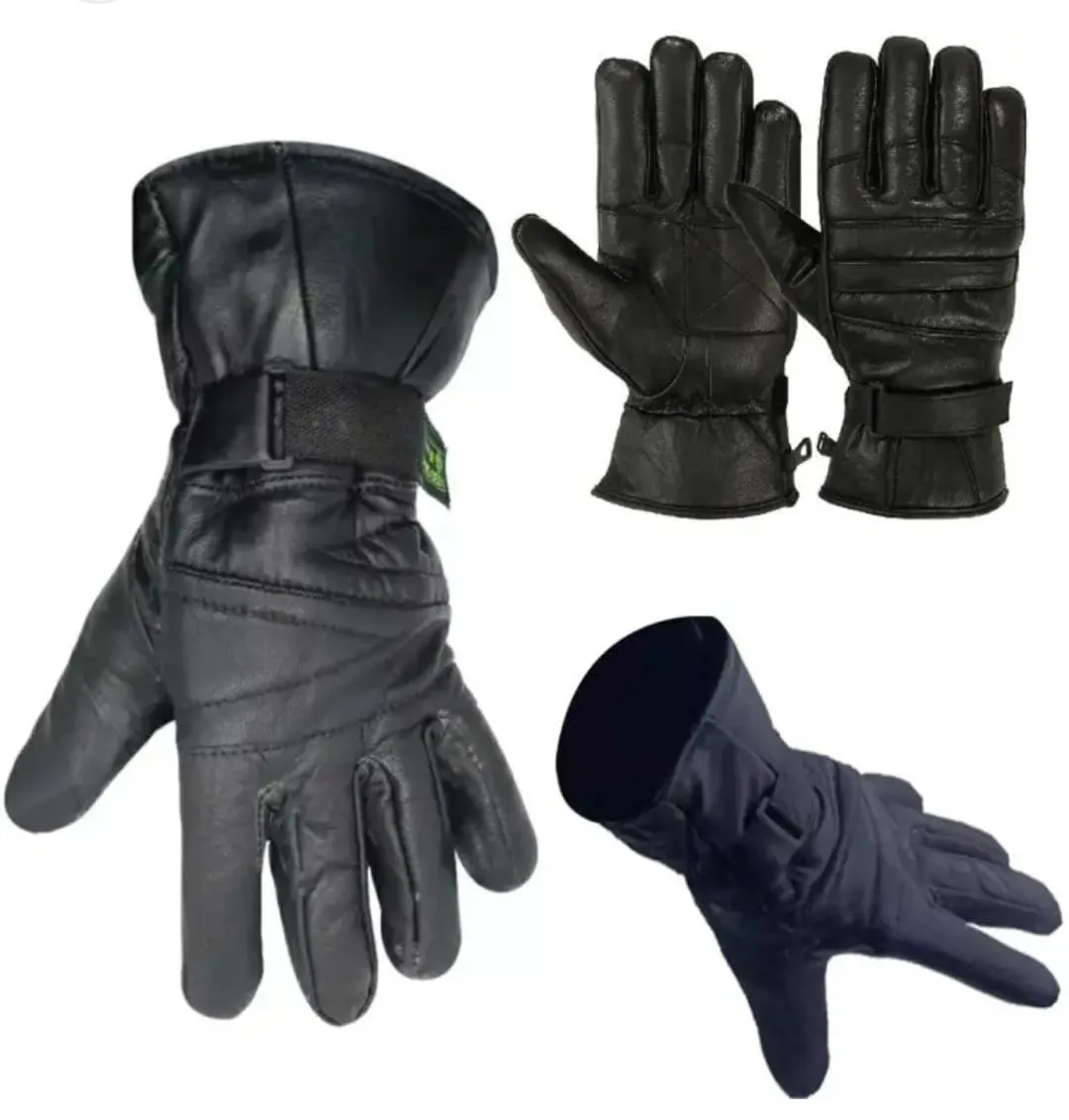 1 Pc Leather Leather Gloves