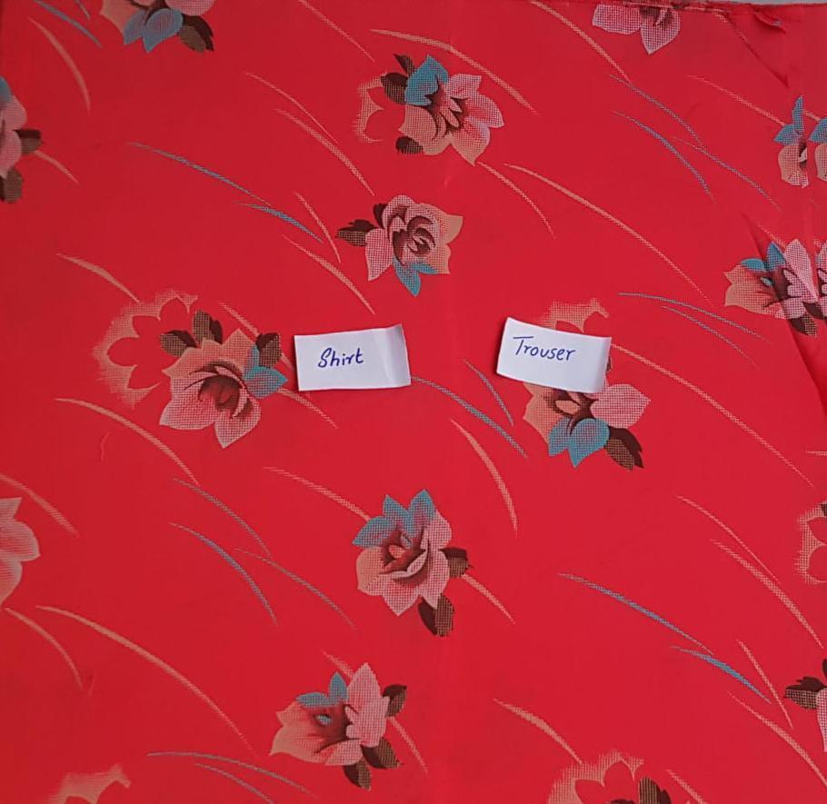 Stylish 2 Pcs Printed Silk Suit for Every Occasion