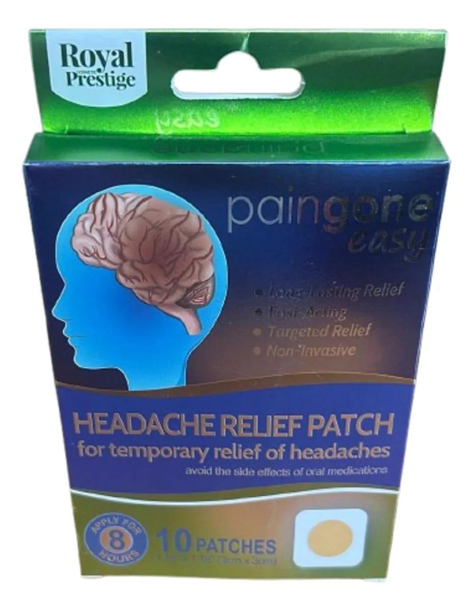 10 Pcs Headache Relief Patch - Non-Invasive, Long-Lasting Pain Relief Solution