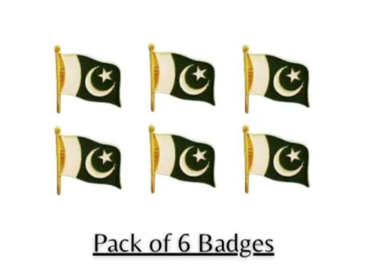 Azaadi Bundle - 14th August Special - 6 Pcs Flag Set