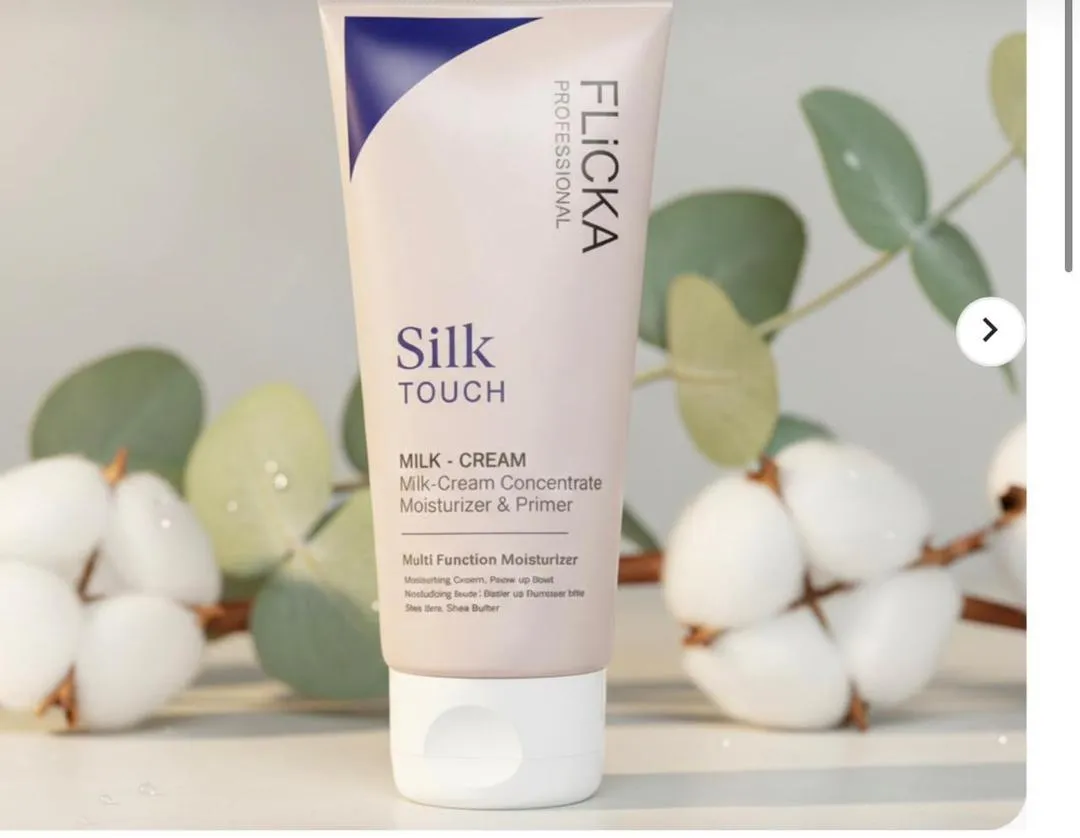 Flicka Silk Touch 3-In-1 Moisturizer And Primer For Face, 60g