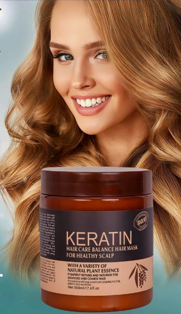 Revitalizing Hair Mask for Frizz Control & Shine – 500ml