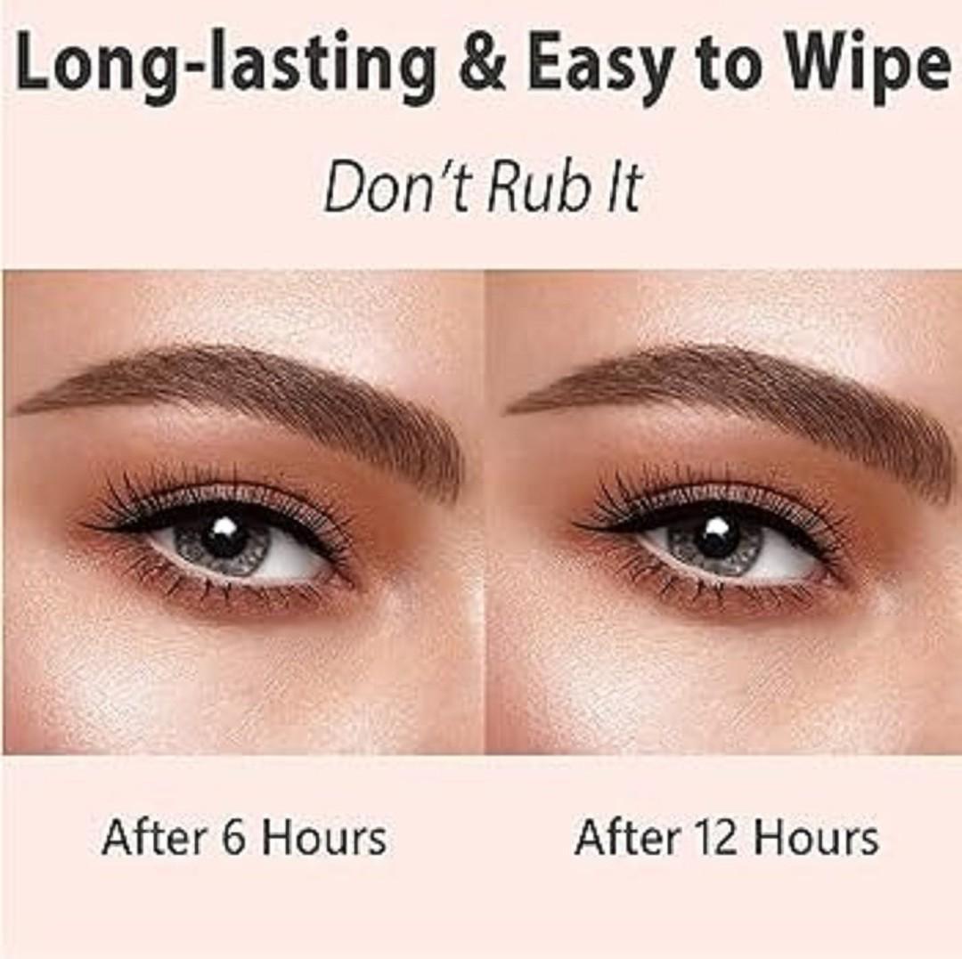 Waterproof Eyebrow Pen - Smudge Proof 1 Pcs for Long Lasting Wear