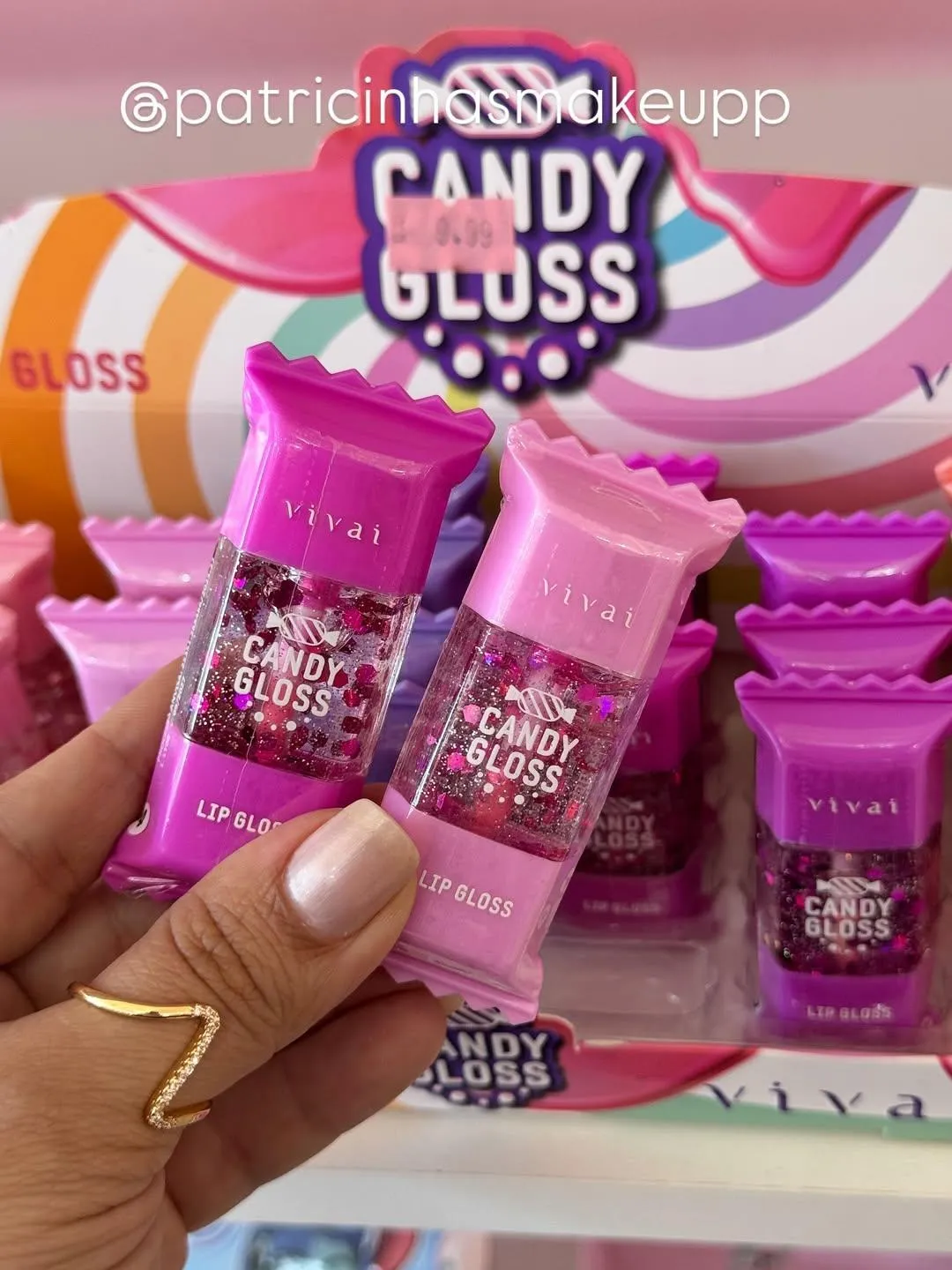 Candy Tinted Lip Oil, Lip Gloss, Pack Of 4