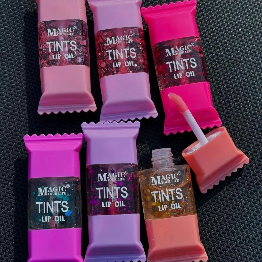 Candy Tinted Lip Oil, Lip Gloss, Pack Of 12