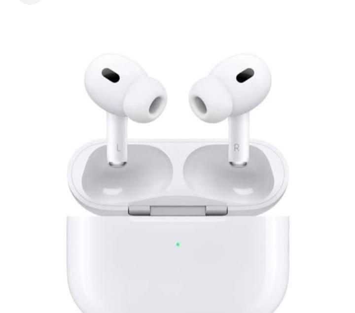 White Airpods with Advanced Noise Cancellation - 1 Pcs
