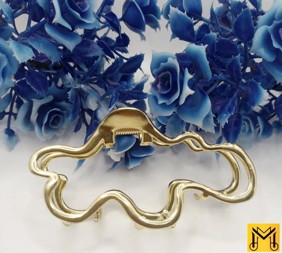 Full Length Metal Hair Catcher - 1 Pack of Golden & Silver Colors