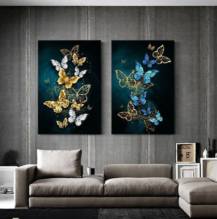 Butterfly Design Wall Art & Paintings