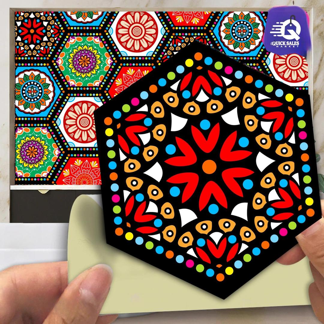 Modern Design Quartz Wall Tile Sticker