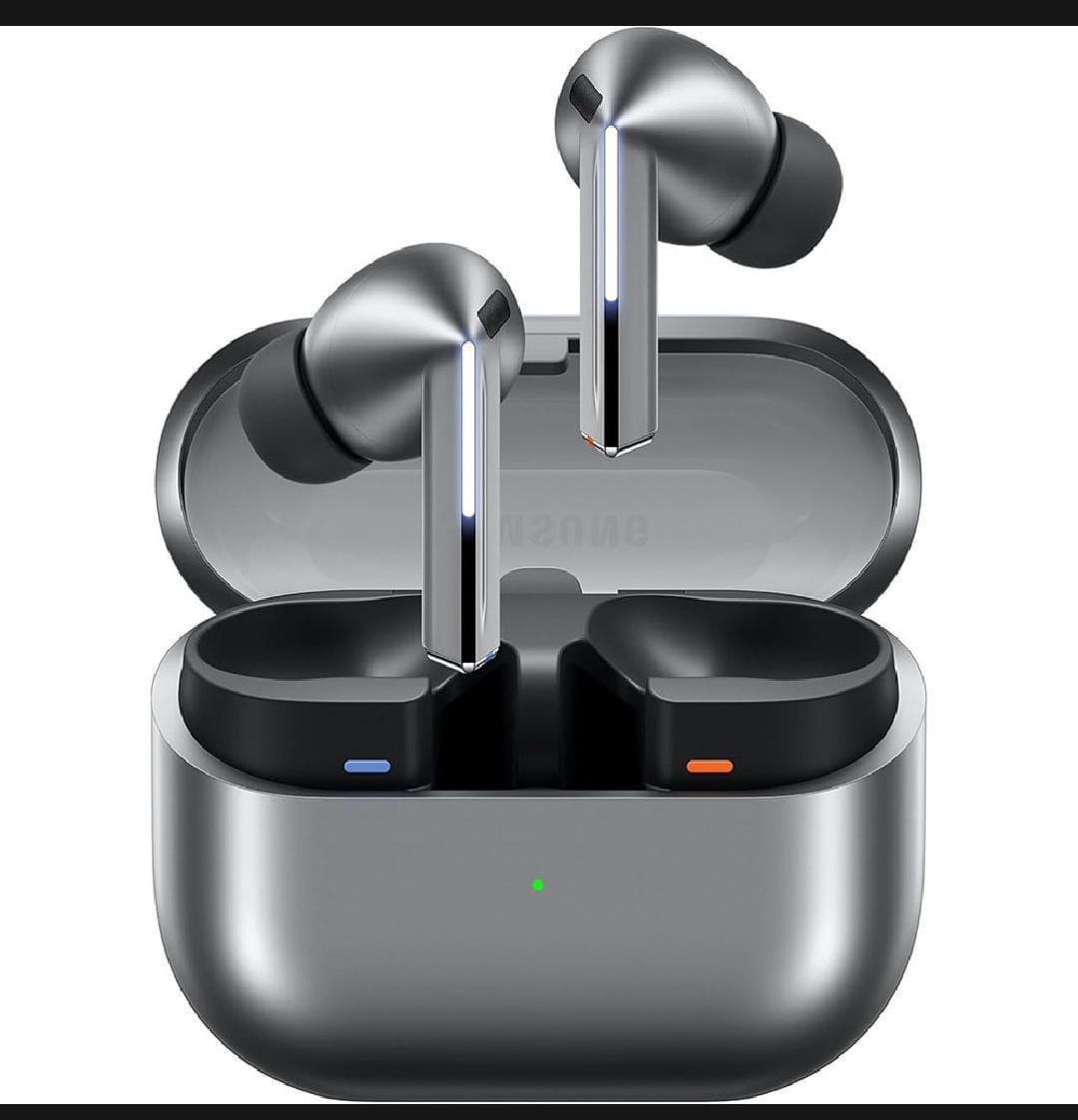 Wireless Black Earbuds with Active Noise Cancellation - 2 Pcs