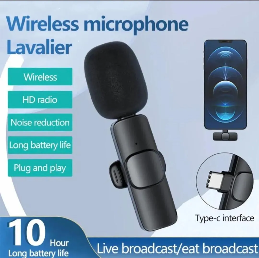3 in 1 K8 Wireless Microphone